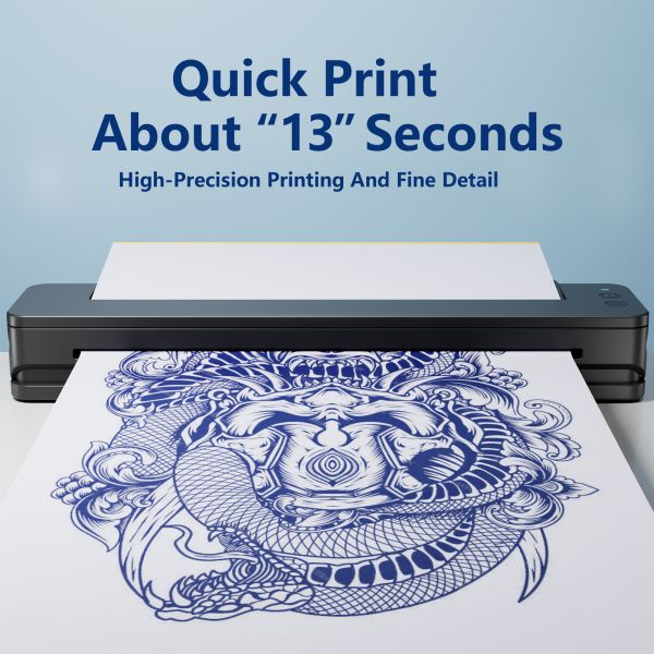10W Tattoo Transfer Stencil Machine A4 Tattoo Stencil Machine