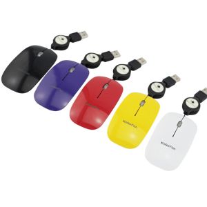 Super Long Working life , Ransparent Shell 800 DPI Optical Computer Wired Mouse