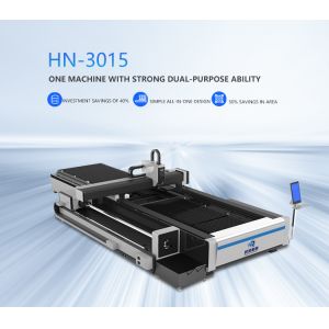 1530 3015 IPG 1500W fiber laser cutting machine with rotary device for metal