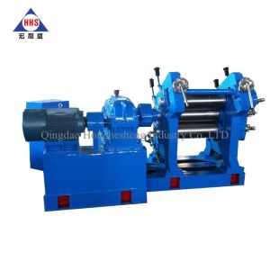 610x1730mm Fabric Four Roll Rubber Calender Machine Length 1200mm