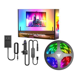Home Decoration 3.8M 5M USB IP20 TV LED Backlights With Music WIFI TUYA Smart