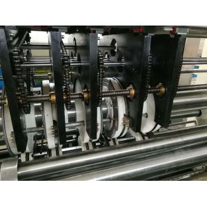 Corrugated Carton Printing Machine Flexo Die Cutting Auto Roller Transfer