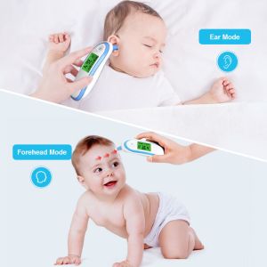 LCD Backlight Baby Electronic Digital Thermometer 3VDC Battery Operated