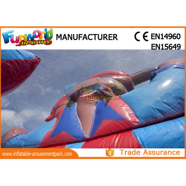 Excting Inflatable Dry Slide , Combo Game Inflatable Pirate Slide