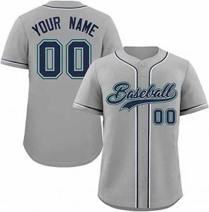 Wholesale ODM Short Sleeve Baseball Shirts Jerseys Non Fading Washable from china suppliers