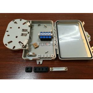 4 Core Optical Fiber Distribution Box ABS Material