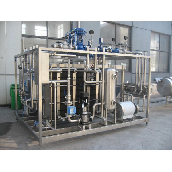 Quality Full Automatic Milk Pasteurizer Machine With High Temperature for sale