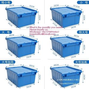 China Folding Plastic Stackable Utility Crates 2-Pack, Collapsible Storage Bins With Lids Durable Containers For Home & Garage Organization on sale China Folding Plastic Stackable Utility Crates 2-Pack, Collapsible Storage Bins With Lids Durable Containers For Home & Garage Organization on sale