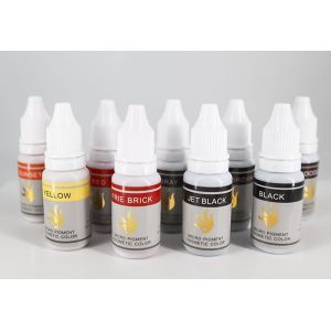 Emulsion 12ML Semi Permanent Makeup Pigments For Eyebrows lip