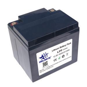 Wholesale LiFePo4 rechargeable battery pack 12.8V 40Ah replacement of lead acid battery from china suppliers