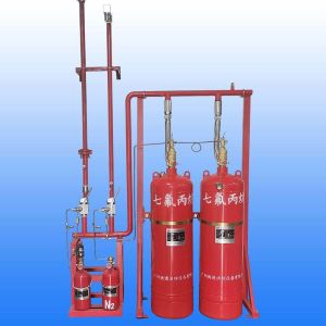 Automatic Fm200 Fire Suppression System 120L Enclosed Flooding