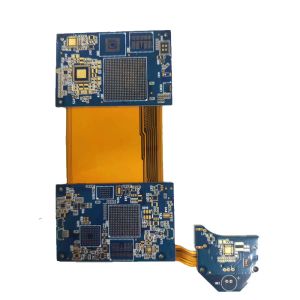 Blue HASL ENIG Rigid Flex PCB Manufacturing Quick Turn Printed Circuit Boards
