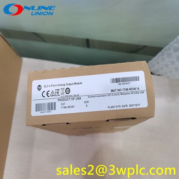 1746-NO4V Allen Bradley Four Point Non-Isolated SLC 500 Standard Analog Voltage