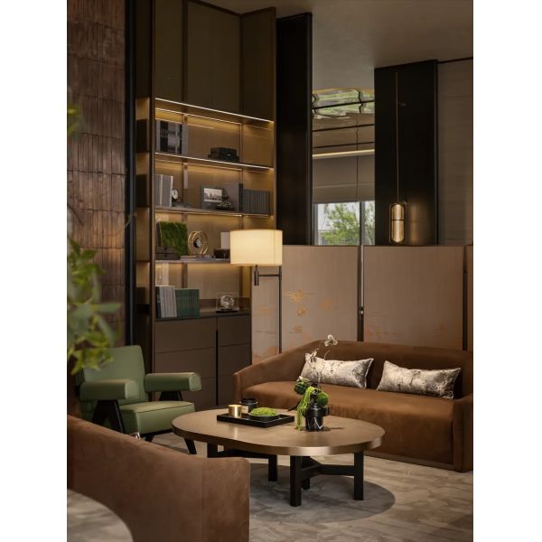 Melting Clock Art Creation Metal Sculpture With Ceiling Hanging Design For Hotel