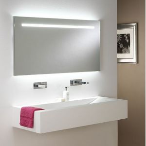 Buy cheap One beam lighted mirror,mirror with heating pads from wholesalers