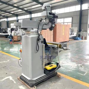 Vertical Turret Drilling Universal Milling Machine With Swivel Geared Head