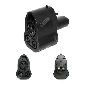 China Olink Wholesale High-Quality EV Charging Connector CS1 to NACS EV Adapter Plug & Play for All Tesla Models NACS Charger Ready on sale