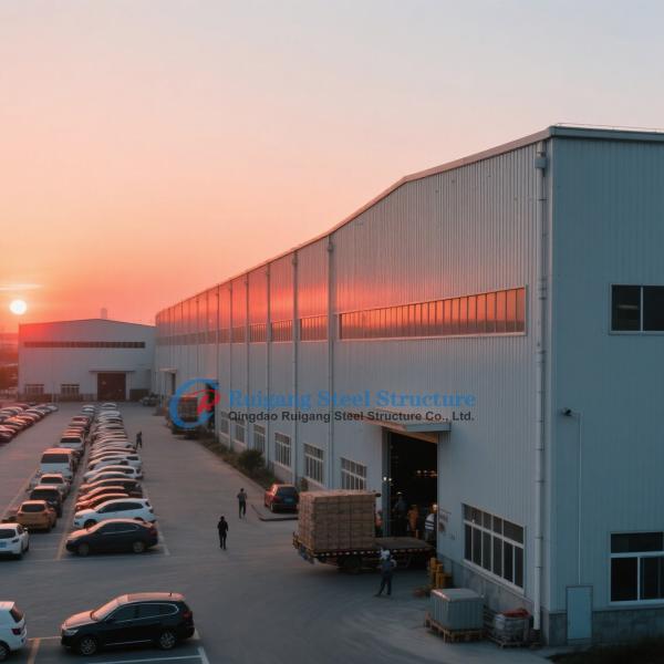 Quality Customized High Quality Prefabricated Steel Structure Building With Sandwich Panel for sale