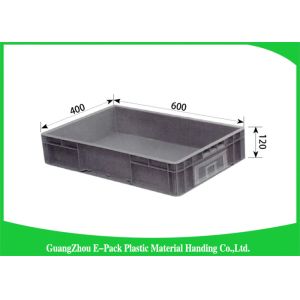 Heavy Duty Plastic Euro Stacking Containers Food Grade For Fruit And Vegetable