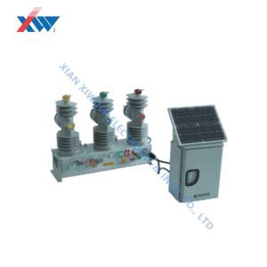 China Deeply Integrated Type High Voltage Recloser Capacitor Powered Vacuum Circuit Breaker With Solar Power Function on sale