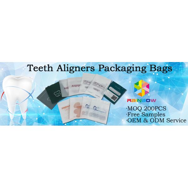 Customized Logo Dental Braces Kit Box Orthodontic Aligner Packaging Box With Paper Insert Teeth Aligner Packaging box