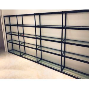 Shopping Mall Shoe Display Equipment / Large Shoe Shelf Customized Modelling