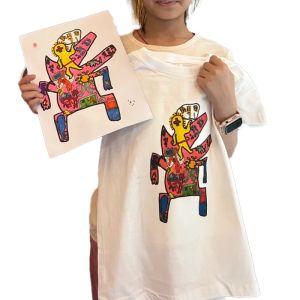 DIY Transfer T-shirt Printing Machine with Sublimation Paper and Sublimation Method