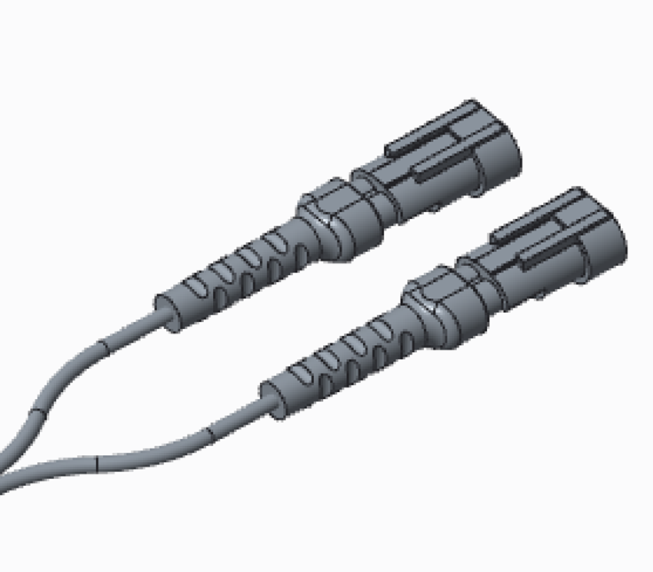 Customized Waterproof Connector Over Molded Superseal Cables