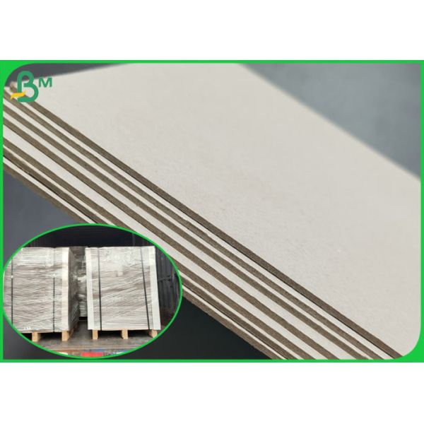 Quality Durable A4 A3 Sheets 1.2MM 1.8MM Thick Uncoated Two Sides Grey Packaging Board for sale