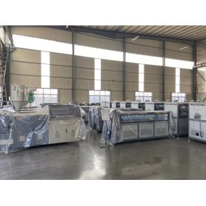 Single Screw Plastic Screw Extruder With Siemens Main Motor And Cooling System