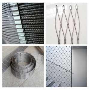Light Weight High Strength stainless steel wire rope mesh net