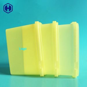 No Handle IML Tubs Snack Food Containers Customized Labels Waterproof