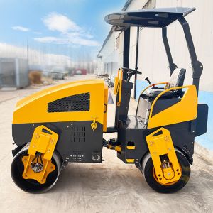 Construction Machinery Road Roller Mini Asphalt Roller Double Drum Vibratory 3.5