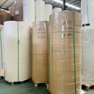 Virgin Pulp 150g+10g PE Paper Cup Making Raw Material 1550mm