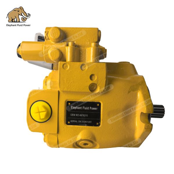 Hydraulic Pump 487-6215 for Excavators Assemblies and components share the same dimensions and mounting as their equivalent parts.