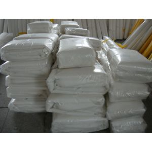 White Polyester Mesh Fabric , Screen Printing Mesh Roll Eco Friendly