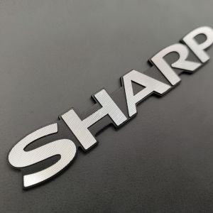 Customized Personalized Electroformed Nickel Metal Logo Eco-friendly and