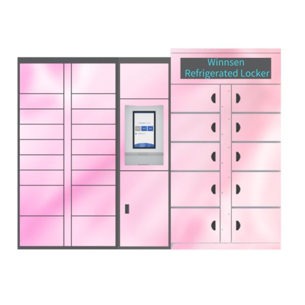 Quality Smart Frozen Refrigerated Automated Locker Touch Screen Service Eggs Lockers for sale