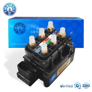 Ready to Ship Air Suspension valve block For Audi A8 D4 A6 C7 Front Air