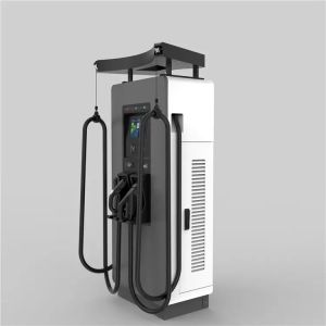 Floor Mounted 60KW Fast EV Charger GBT CCS1 CHAdeMO CCS2 Charging Station