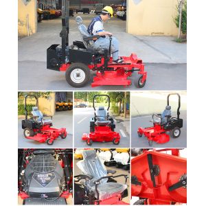 Factory Price CE EPA Small Riding Lawn Mower Tractor 25HP 52 Inch Gas Grass