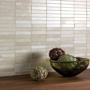 Multipurpose Light Beige Marble Tile 132.8 Mpa Compressive Property