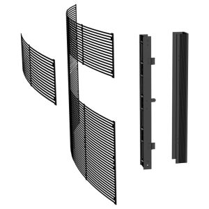 P5.2 Full Color Window Screen 1000x500mm Aluminum Cabinet For Indoor Use