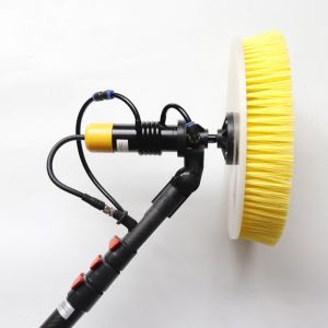 Customized Single-Disc Solar Panel Brush with Advanced Micro-Gear Rotating Brush