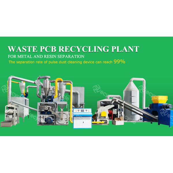 Fully Automatic E Waste Recycling Line Surface Gold Stripping Machine