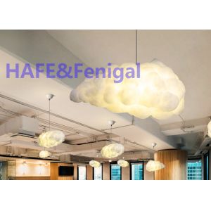 Romantic Chandelier LED Cloud Balloon Lighting Lamp Silk Cotton Floating 2000W