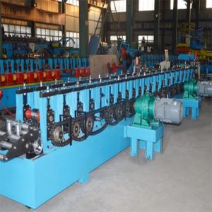 22KW Unistrut Strut Channel Roll Forming Machine Servo Cutting Servo Punching