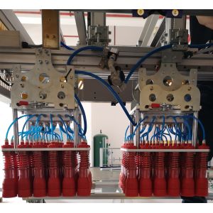 Buy cheap Servo Control Automatic Case Packer Machine High Performance With Air Sac from wholesalers