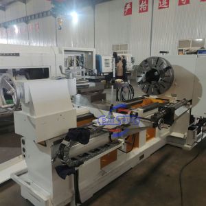 Big Hole Pipe Threading Lathe QK1325X1500 800mm Swing