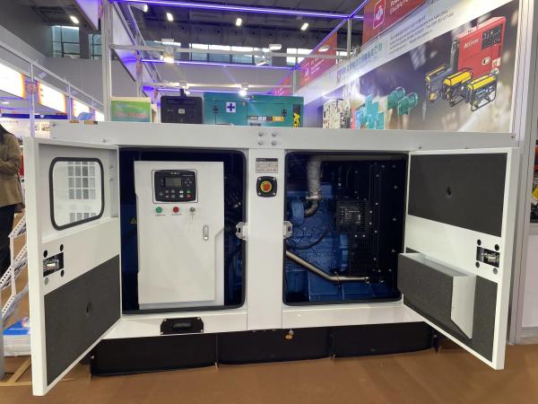 Quality Efficient Standby Generator Set with Smartgen Control Panel Noise Level ≤75dB Silent Diesel Generator Set A 1 Year for sale